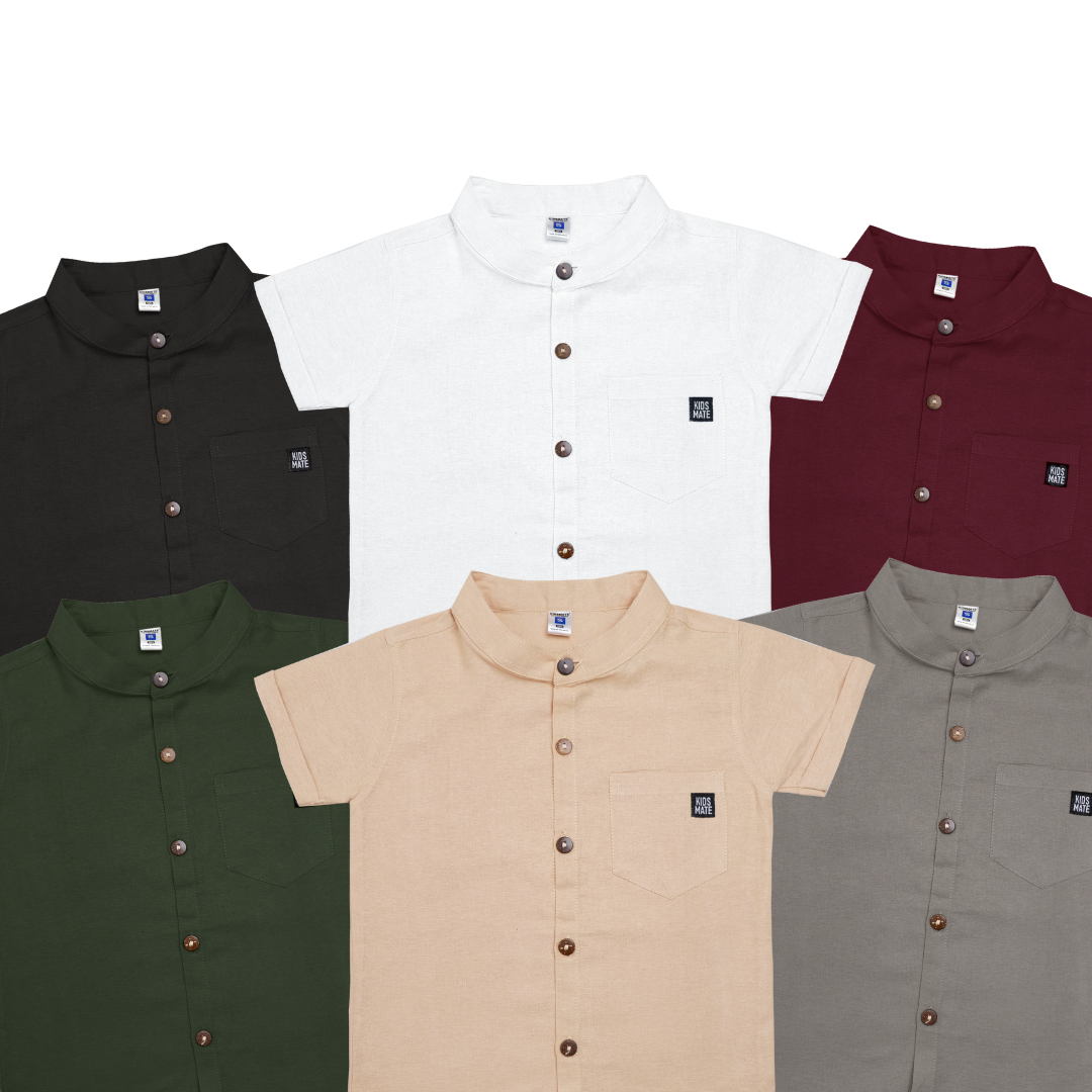 Jual Kidsmate Koko Polos Rami Premium Exclusive Collection Anak ...
