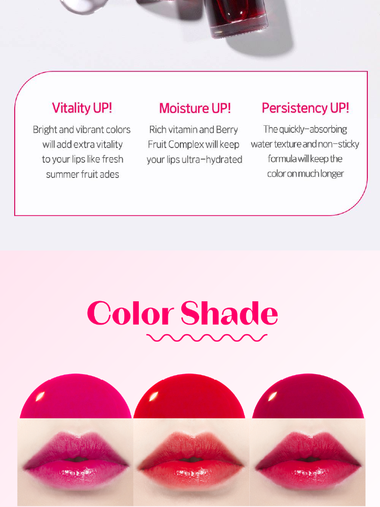 Jual ETUDE Bundle Gradation Lip (ETUDE Over Glowy Tint 3g + Water Tint ...