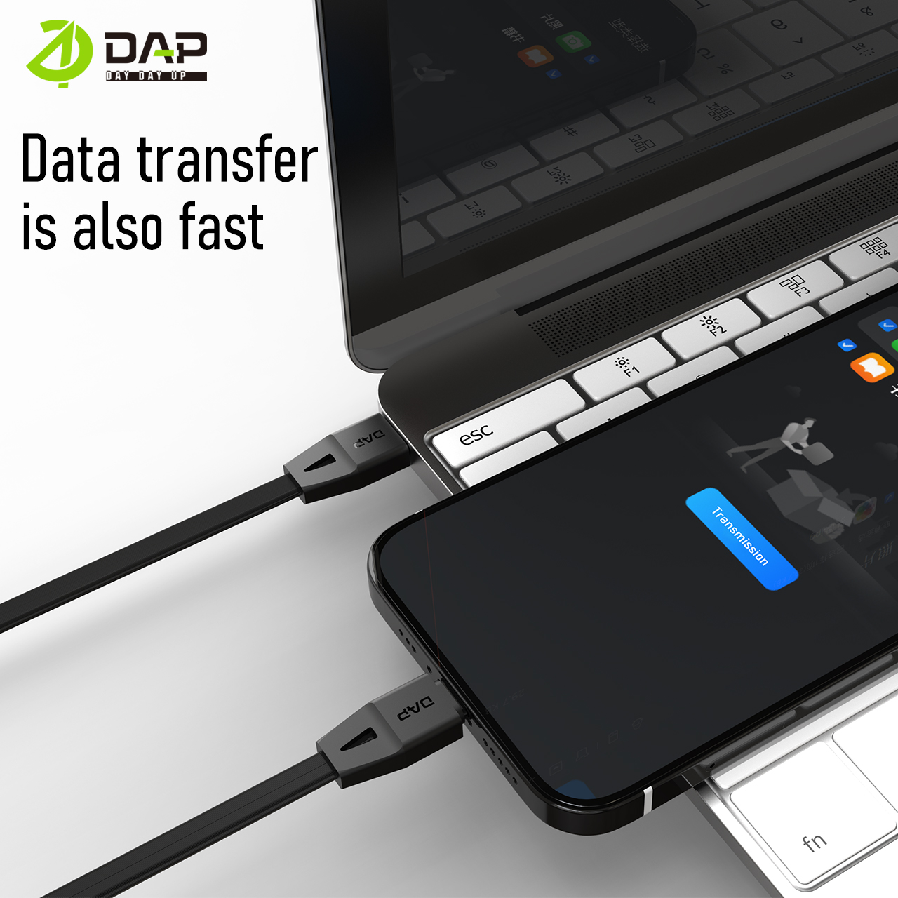 Jual DAP Kabel Data DlC100 Fast Charge Type C to Type C Power Delivery ...