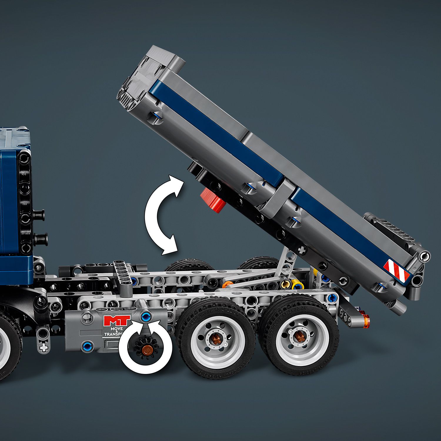Jual LEGO Technic 42203 Tipping Dump Truck (462 Pieces), Building Block ...