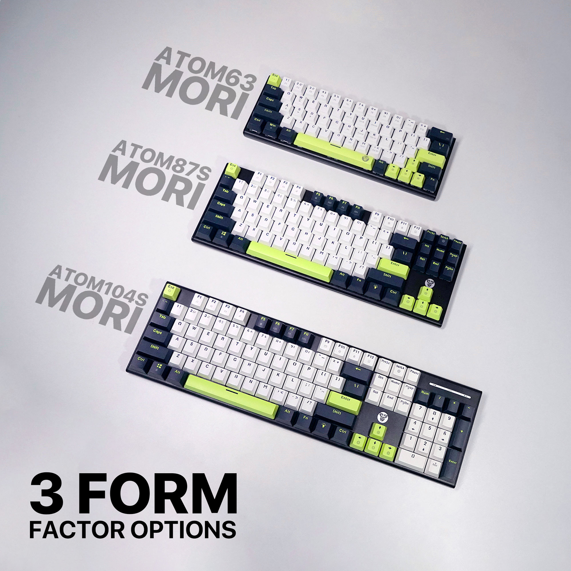 Jual Fantech ATOM MORI SERIES Keyboard Mechanical Gaming ATOM104 Layout ...