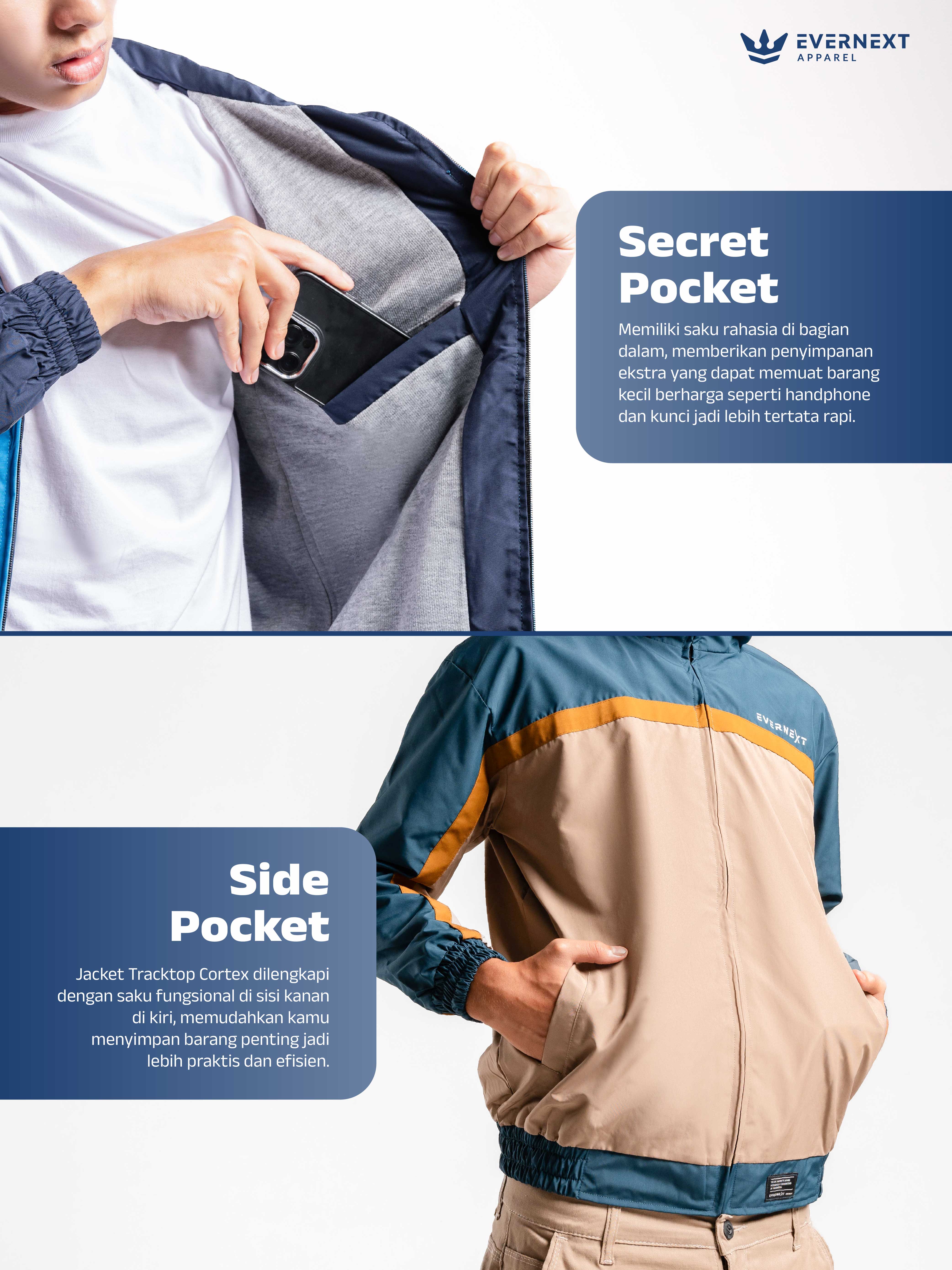 Jual Evernext - Jaket Outdoor Pria Tracktop Cortex 2.0 Jacket Pria ...