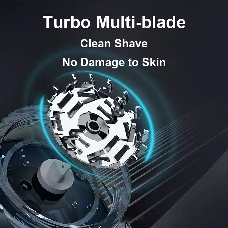 Jual MINISO Electric Shaver Portable Turbine Multi-blade Blade Long ...