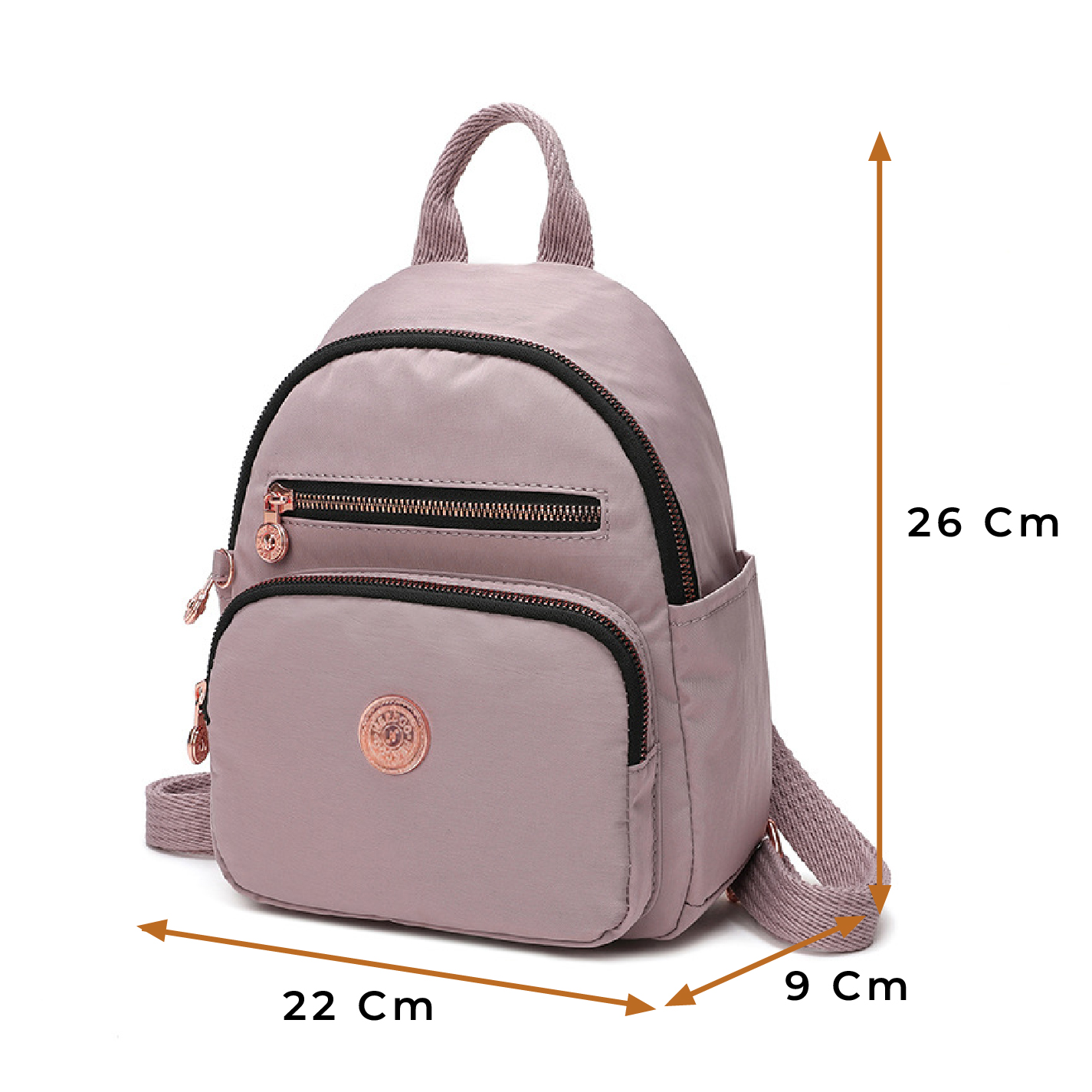 Jual NEEDOO - Tas Ransel Wanita Waterproof Nylon Vivelle Mini Backpack ...