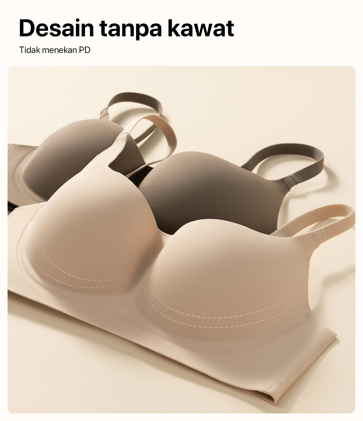 Jual GRENEY - Gbras - Bra (2pcs) Cup Candy bra wanita one piece tanpa ...