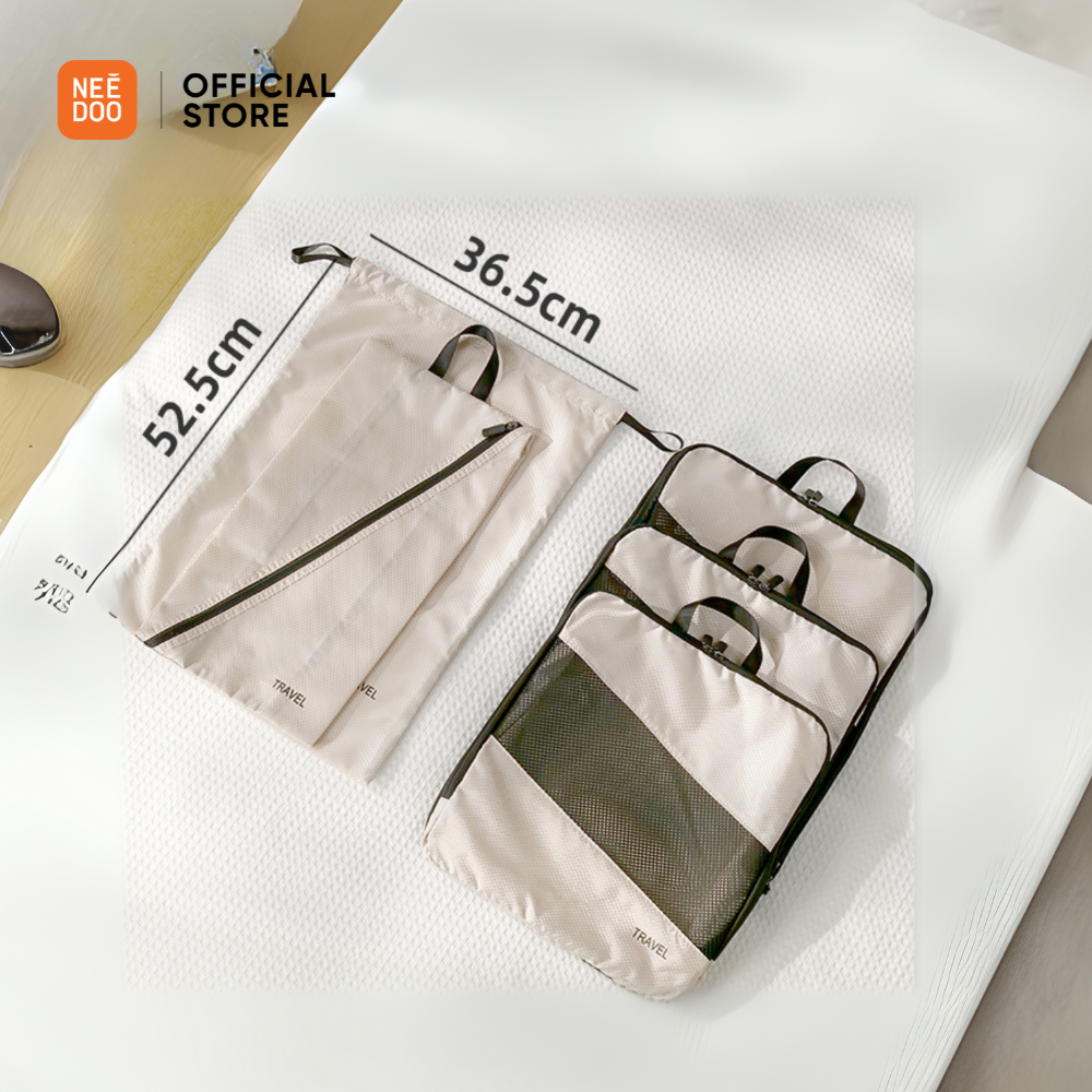 Jual Needoo - 6pcs Tas Travel Organizer Set 6 in 1 Serbaguna | Shopee ...