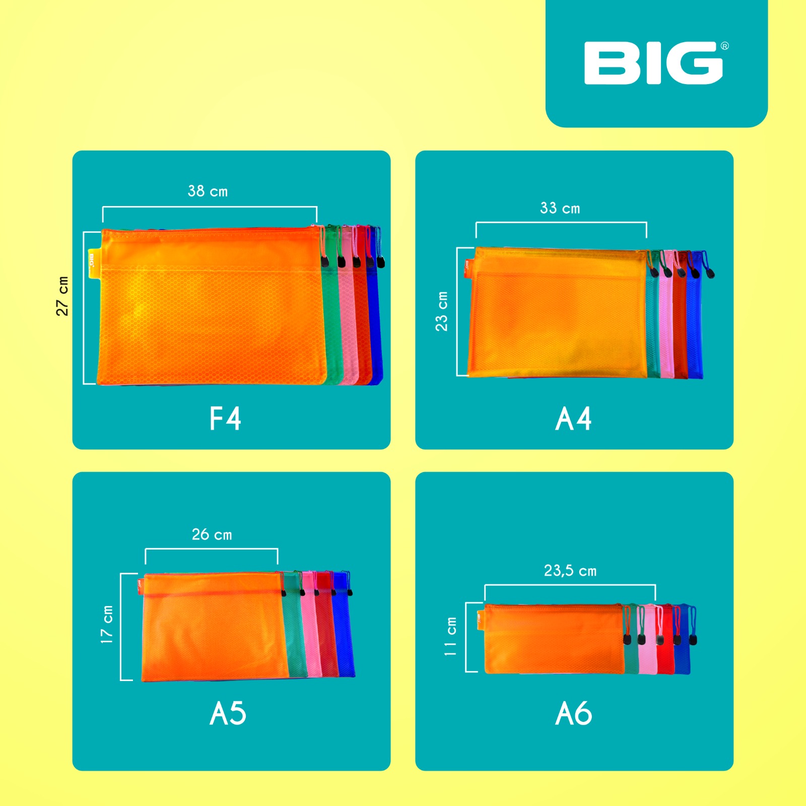 Jual BIG Pocket File Zipper Folder File PO-9001 | Shopee Indonesia