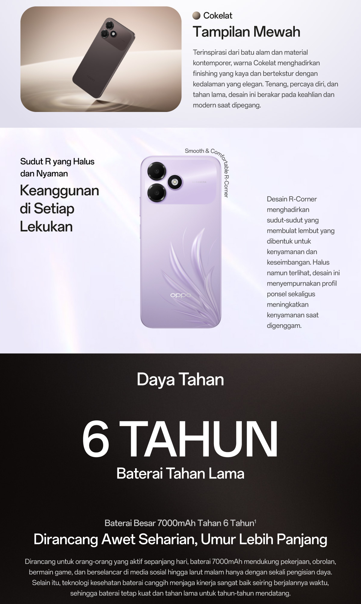 Jual OPPO A6C 4/64GB 4/128GB | 6.75