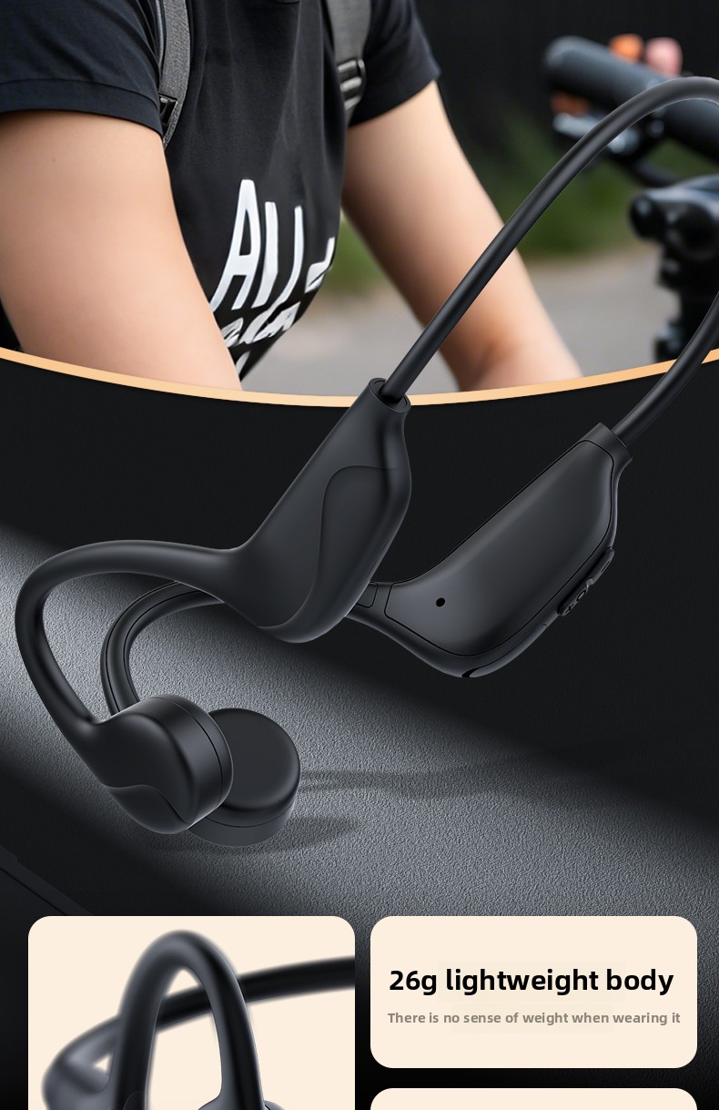 Jual Bridio X13 Headset Open Ear Bone Conduction Bluetooth Headphone ...