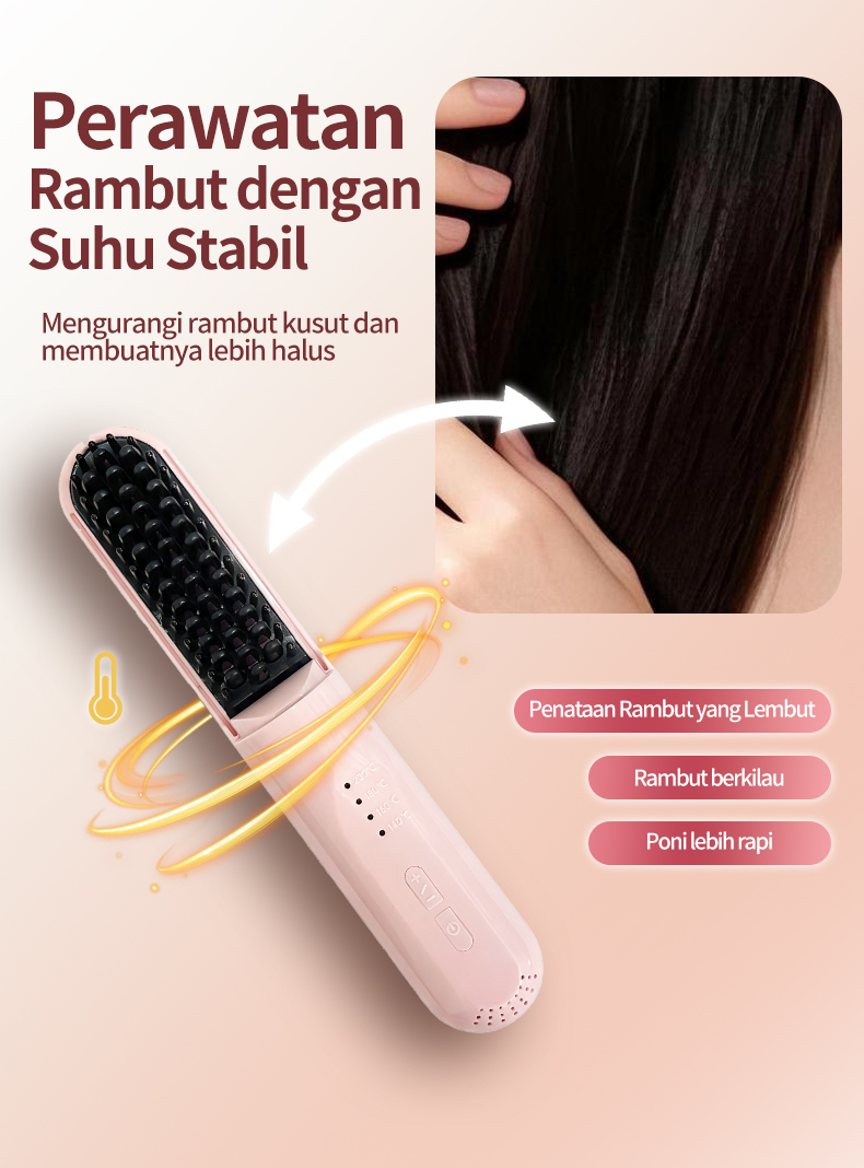 Jual HYUNDAI sisir rambut rambut comb Alat pengeriting rambut ...