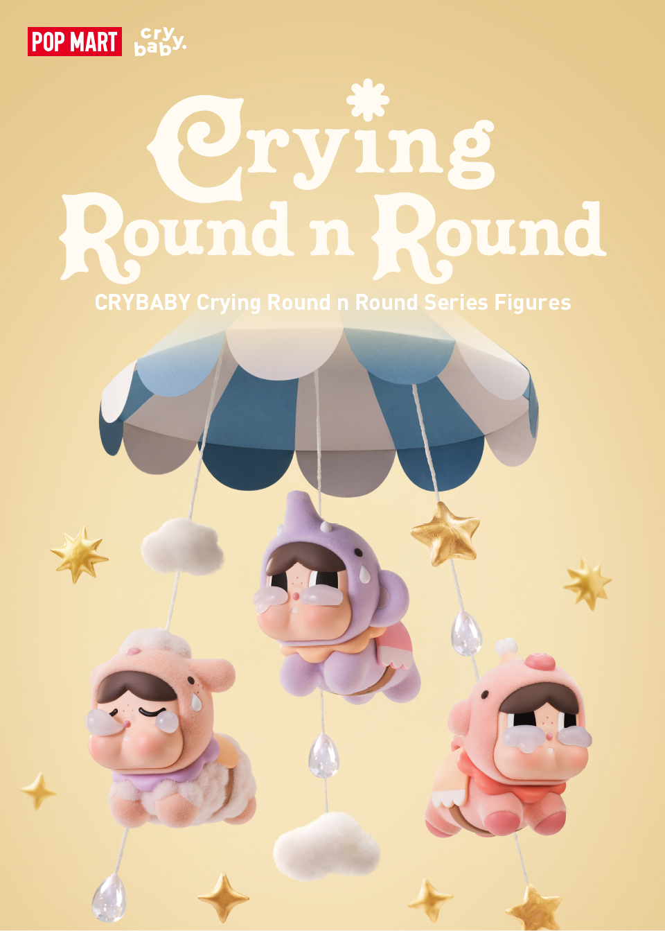 Jual POP MART CRYBABY Crying Round n Round Series Action Figures Blind ...