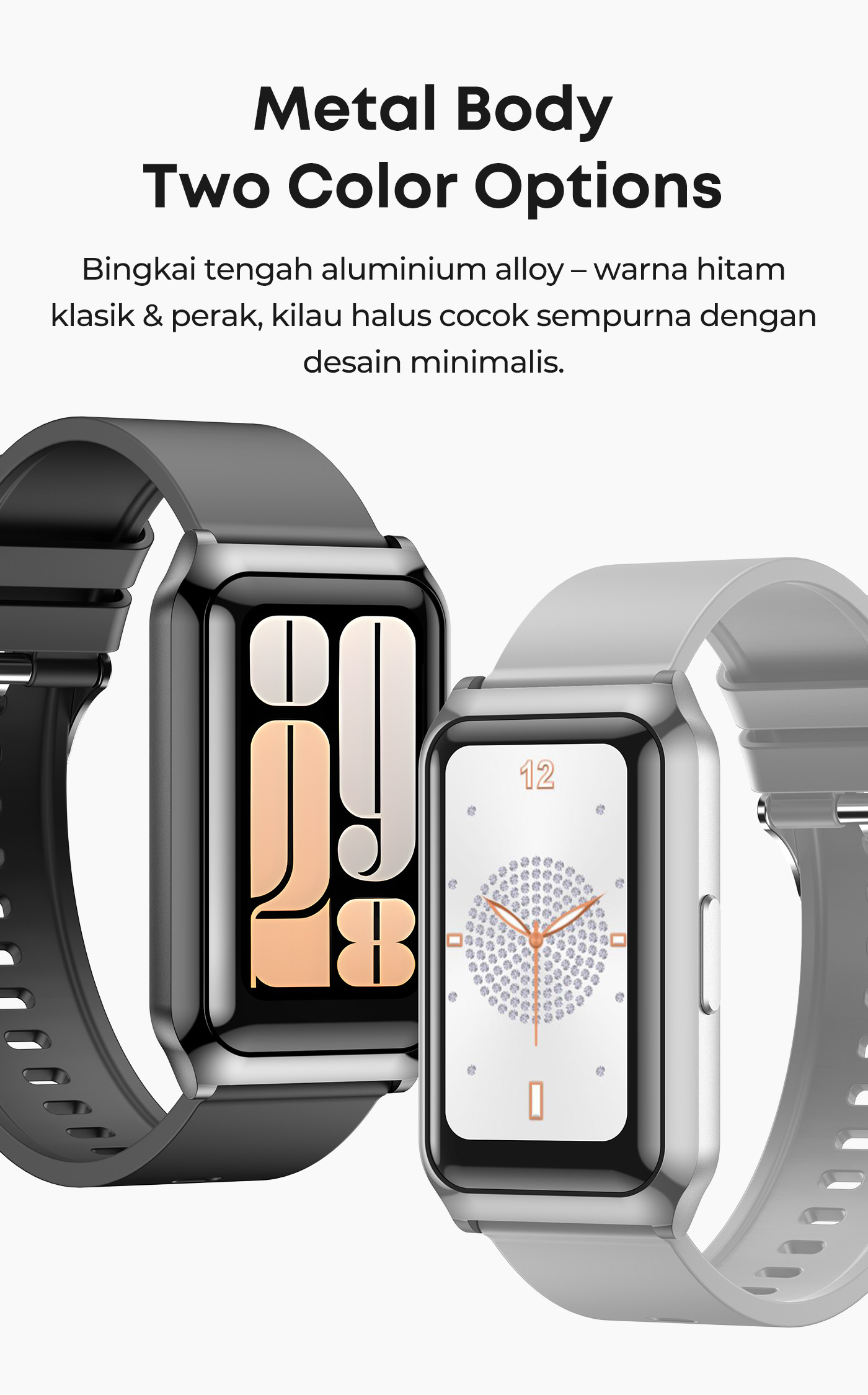 Jual Olike Smartband MiBand B3 Screen 2.7D Curved 3ATM Smart Band ...