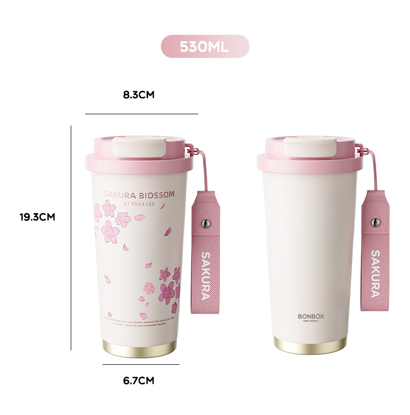 Jual (BOX EKSKLUSIF) BONBOX Tumbler Botol Minum Sakura Blossom Series ...