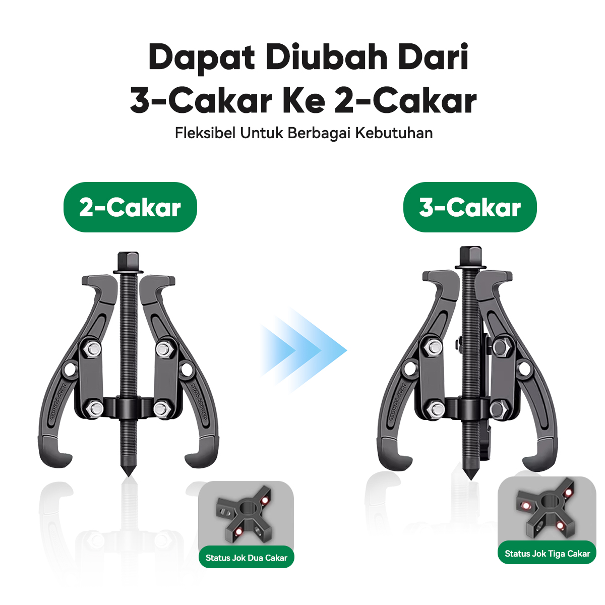 Jual ISKU Treker Bearing 3 Kaki Tracker Cabut Laher 4 Inch 6 Inch Gear ...
