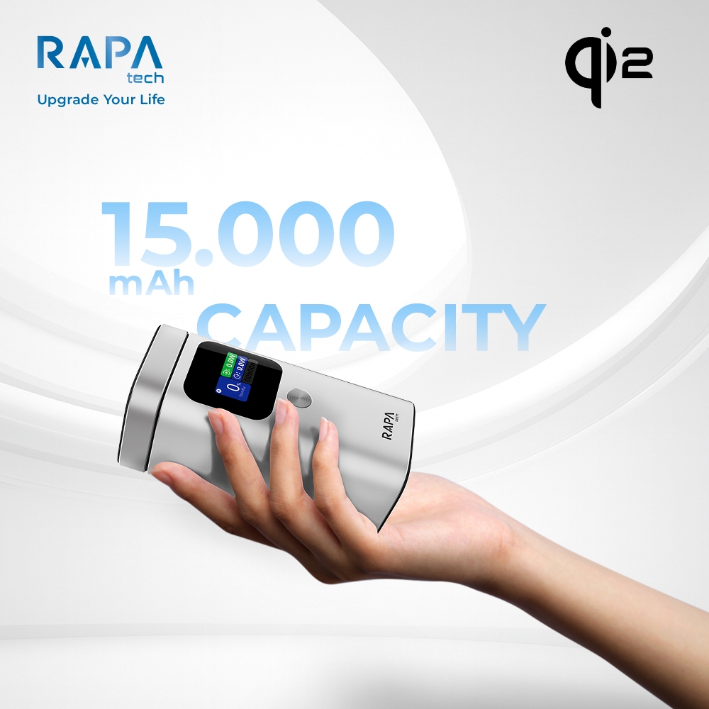 Jual RAPAtech ORIGIN MAX Power bank 3C/CCC 15.000mAh PD 100W Super Fast ...