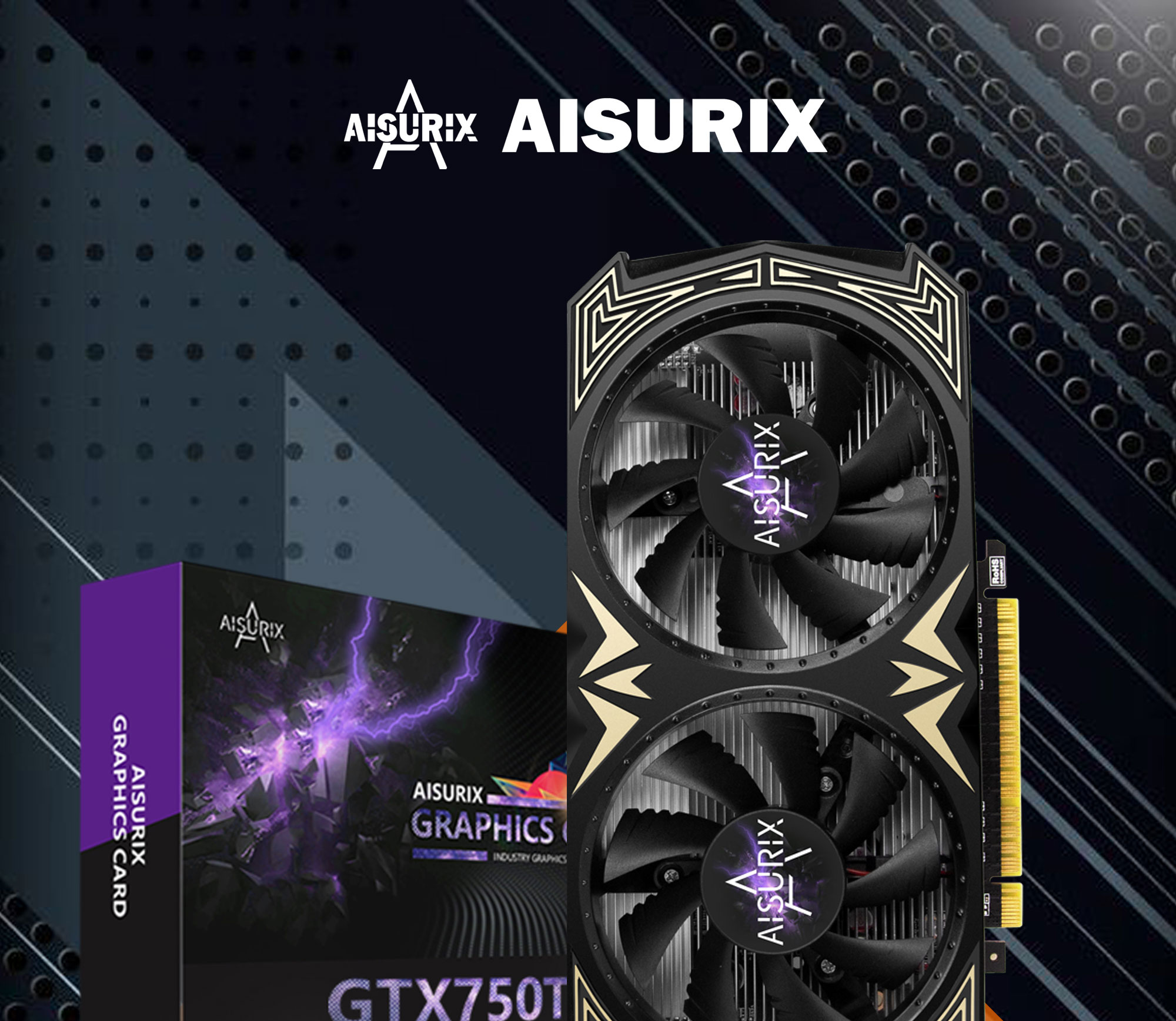 Jual AISURIX VGA Card GTX 750Ti 4GB DDR5 128Bit Pcie 3.0 GTX 750 TI 2GB ...