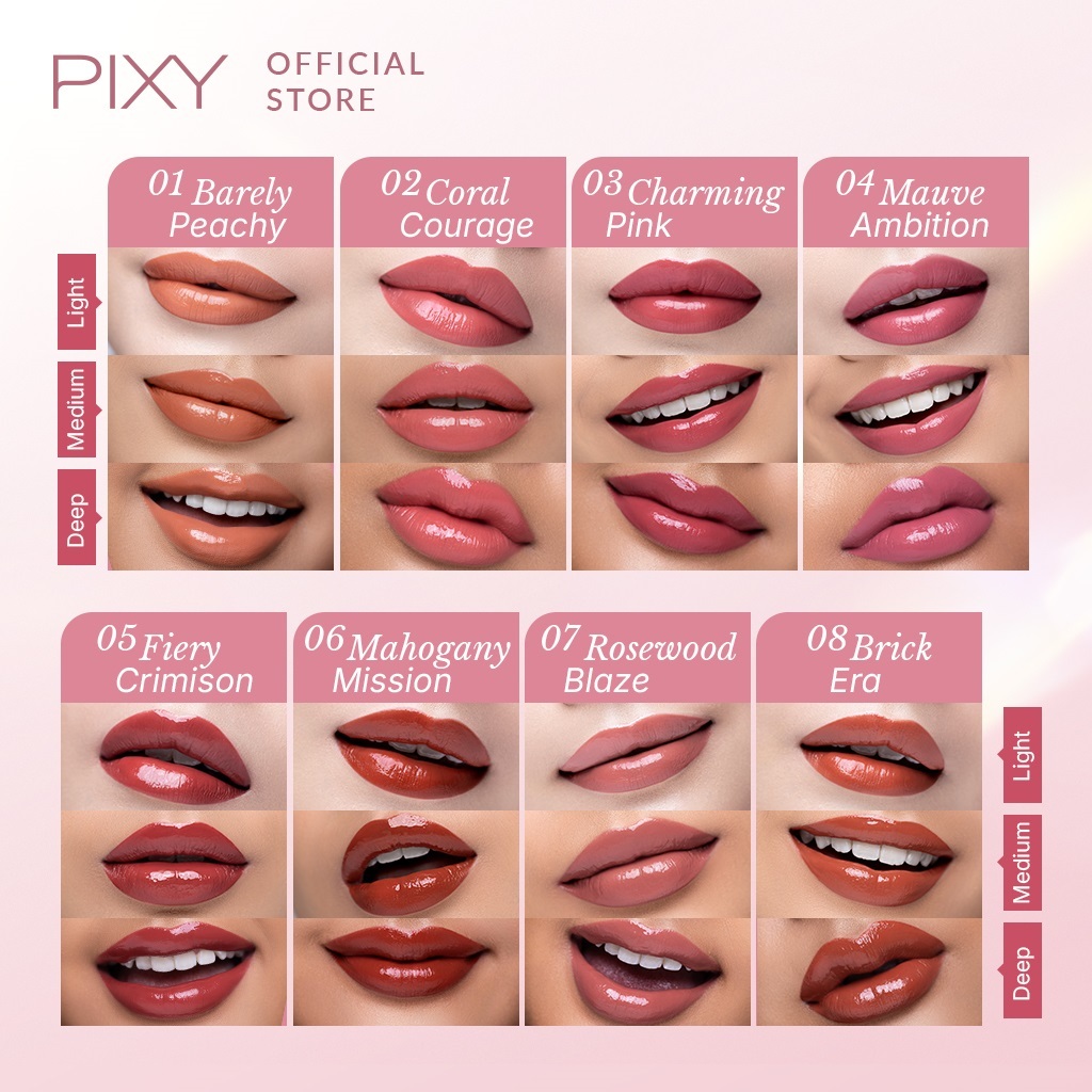 Jual Pixy Hyperlast Glazed Lip Vinyl 3g/Lip Cream/Lip Matte | Shopee ...