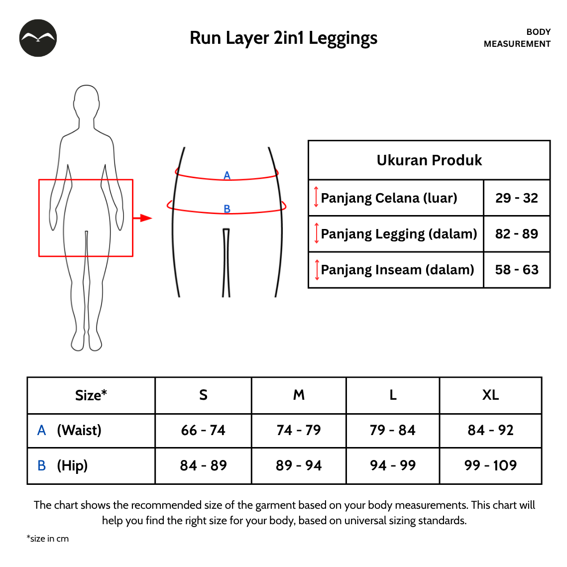 Jual miniletics Run Layer 2in1 Leggings Celana Olahraga Wanita | Shopee ...