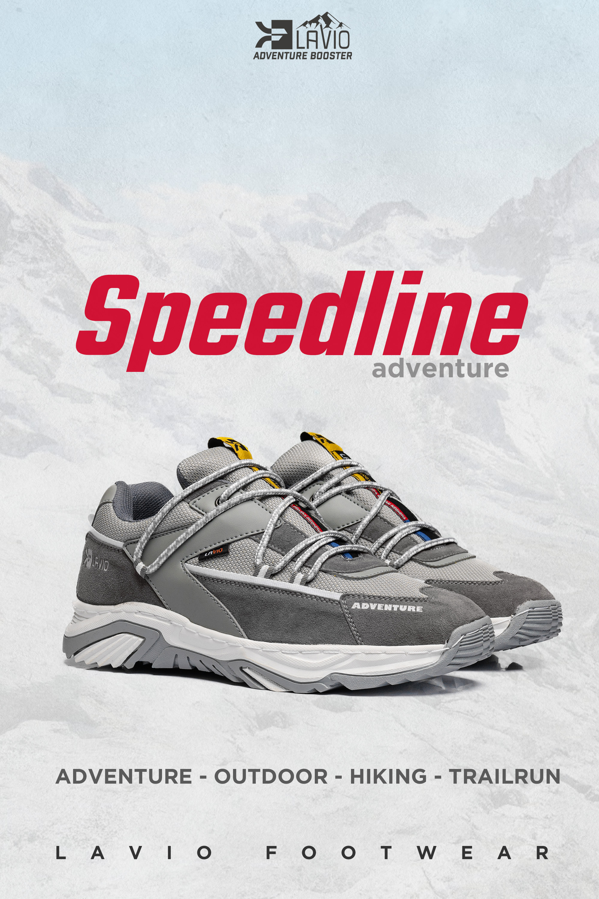 Jual Lavio Speedline | Sepatu Pria Sport Hiking Tektok Trekking ...