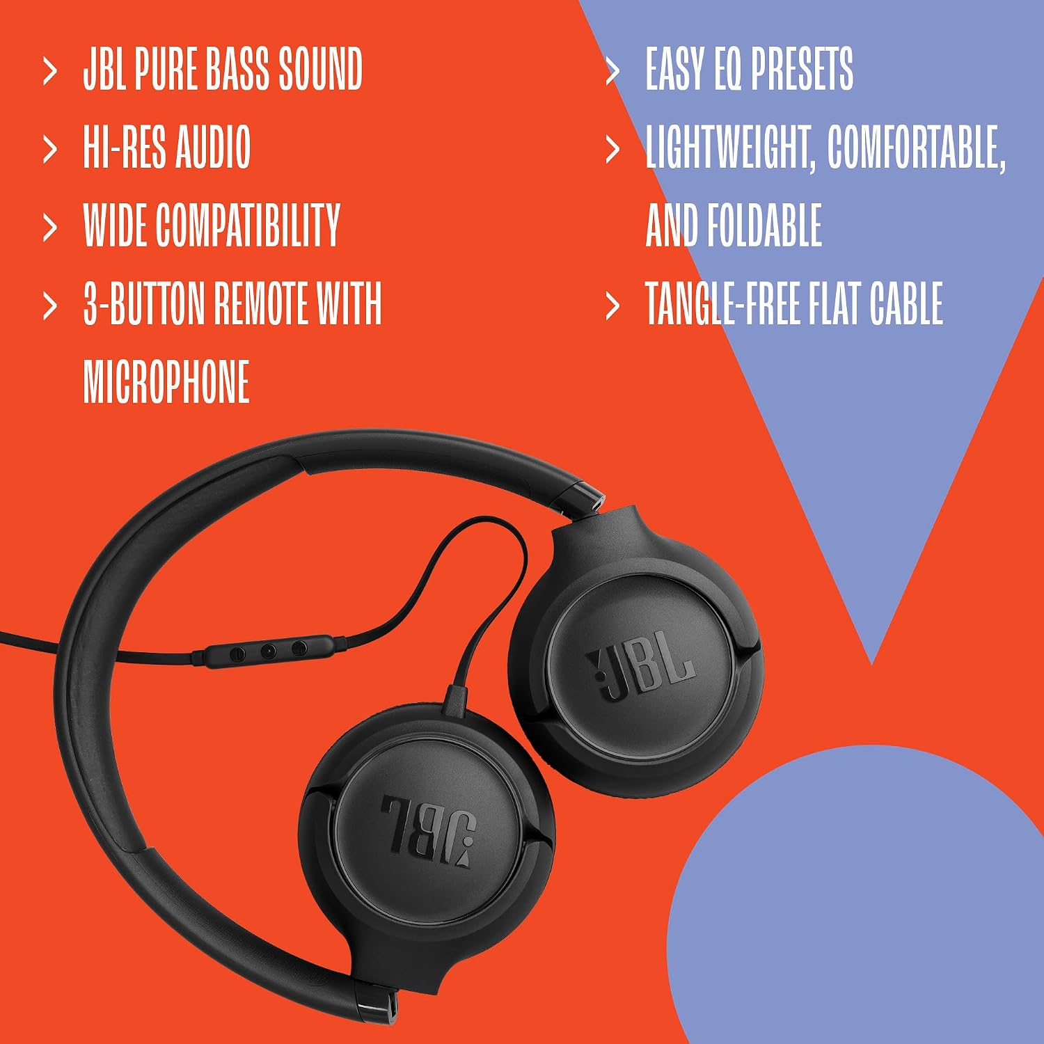 Jual JBL Tune 530 Cable/Wired type C on-ear headphones | Shopee Indonesia