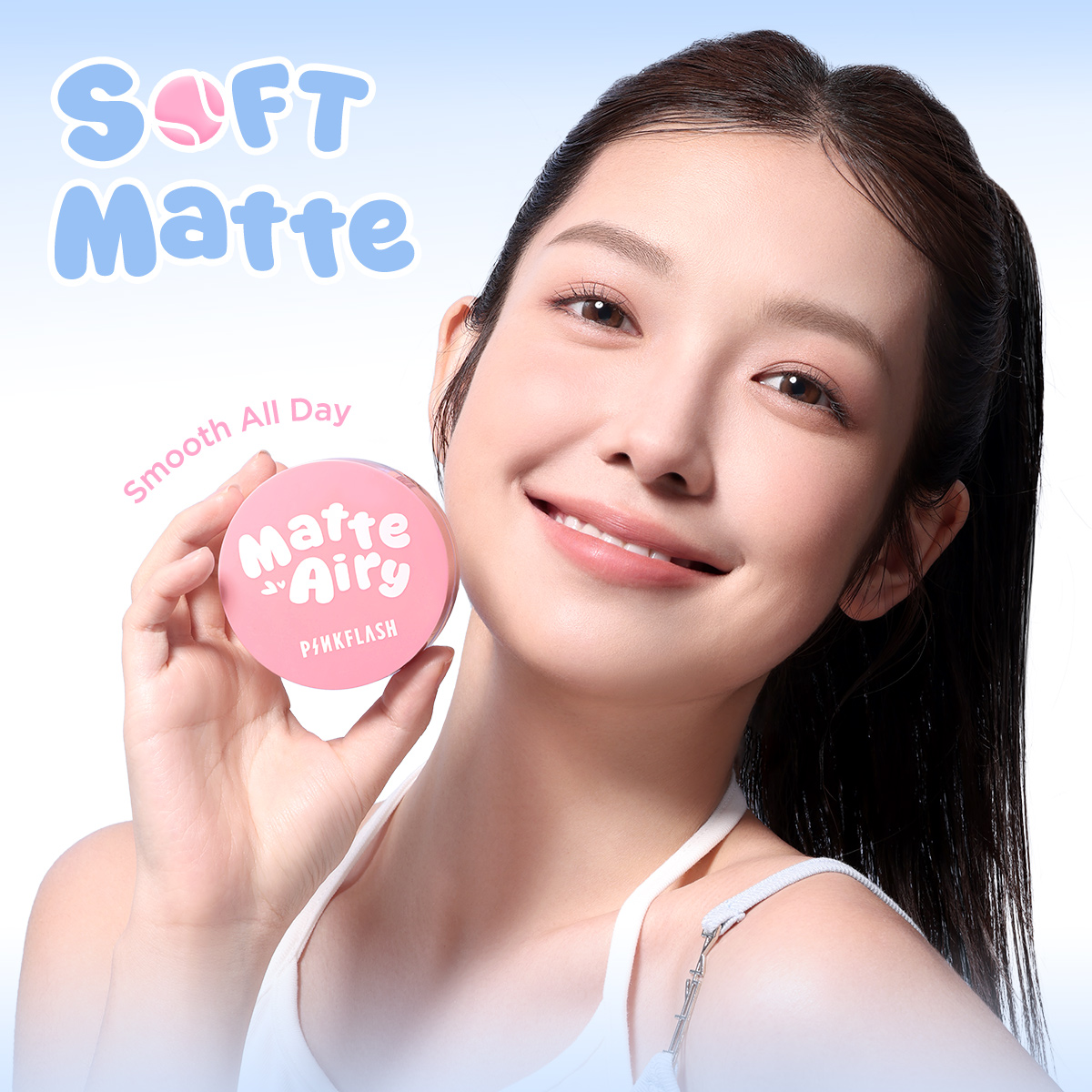 Jual [NEW]PINKFLASH AiryMatte Loose Powder Oil Control Waterproof Ultra ...