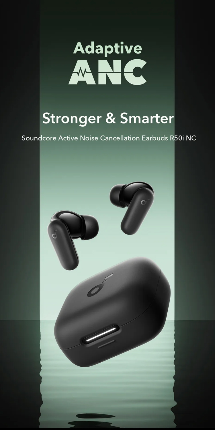 Jual ANKER Soundcore R50i NC TWS Earphone Bluetooth Noise Cancellation ...