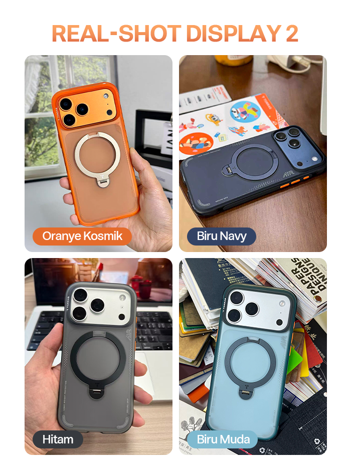 Jual TORRAS Casing 360° Ostand Q3Air untuk iPhone 18 17 Pro/Max Magsafe ...