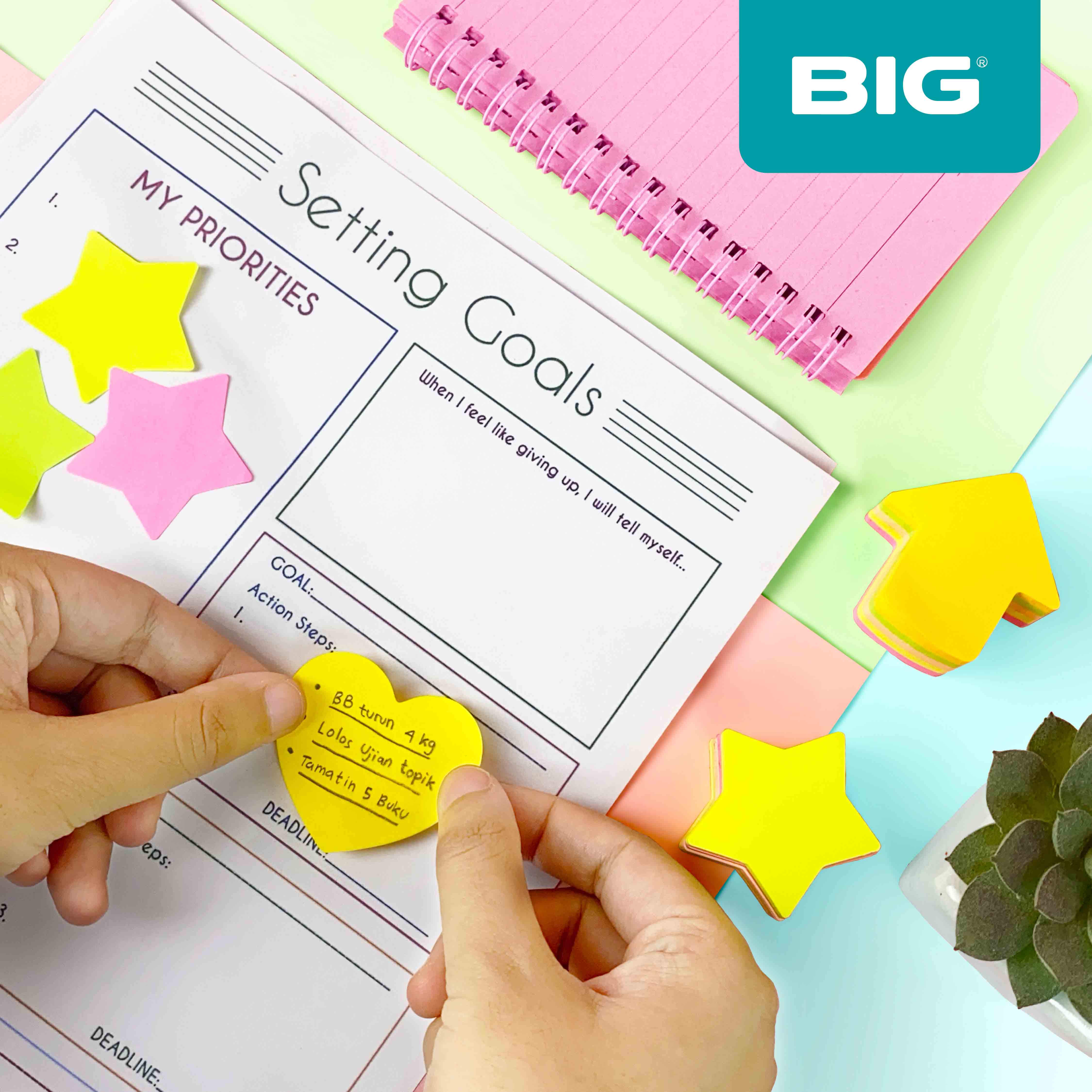 Jual BIG Sticky Notes/ Label Bentuk | Shopee Indonesia