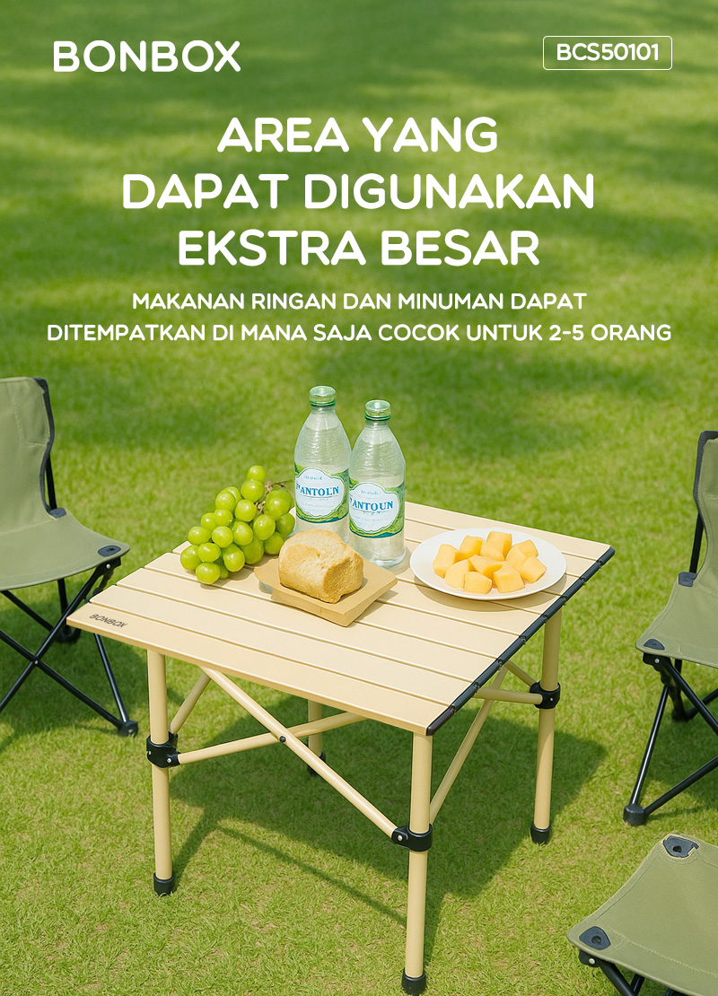 Jual (GRATIS TAS) BONBOX Homeliving - Meja Camping Dan Kursi Lipat ...