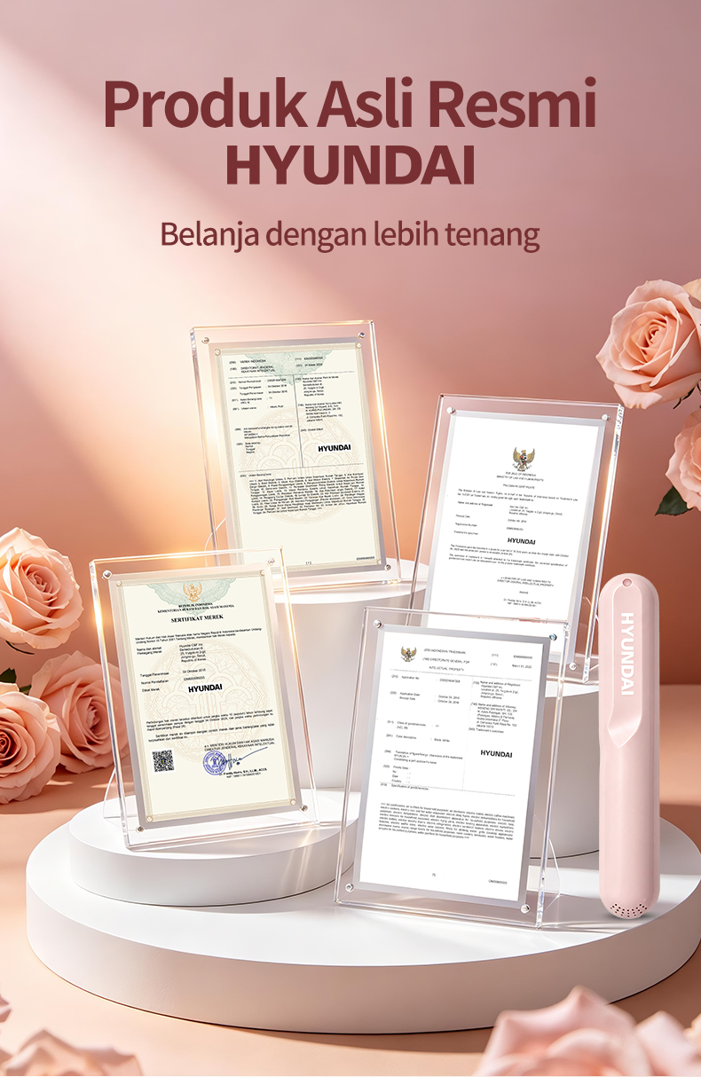 Jual HYUNDAI sisir rambut rambut comb Alat pengeriting rambut ...