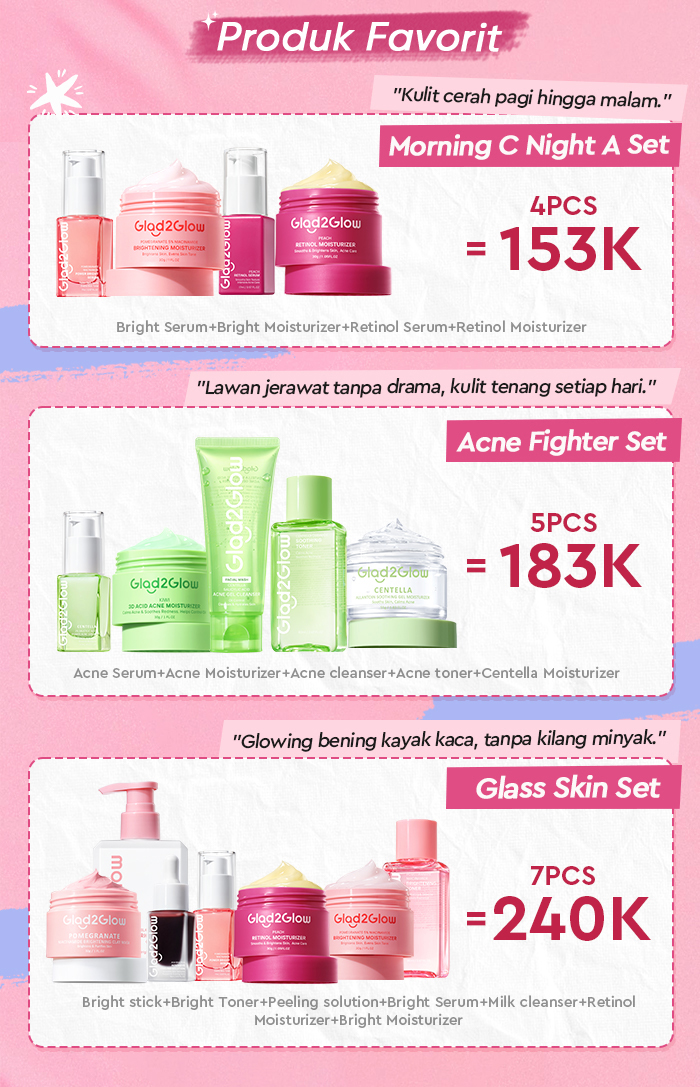 Jual [NEW]Glad2glow Volcanic Ash+BHA Deep Pore Clean Facial Cleanser ...