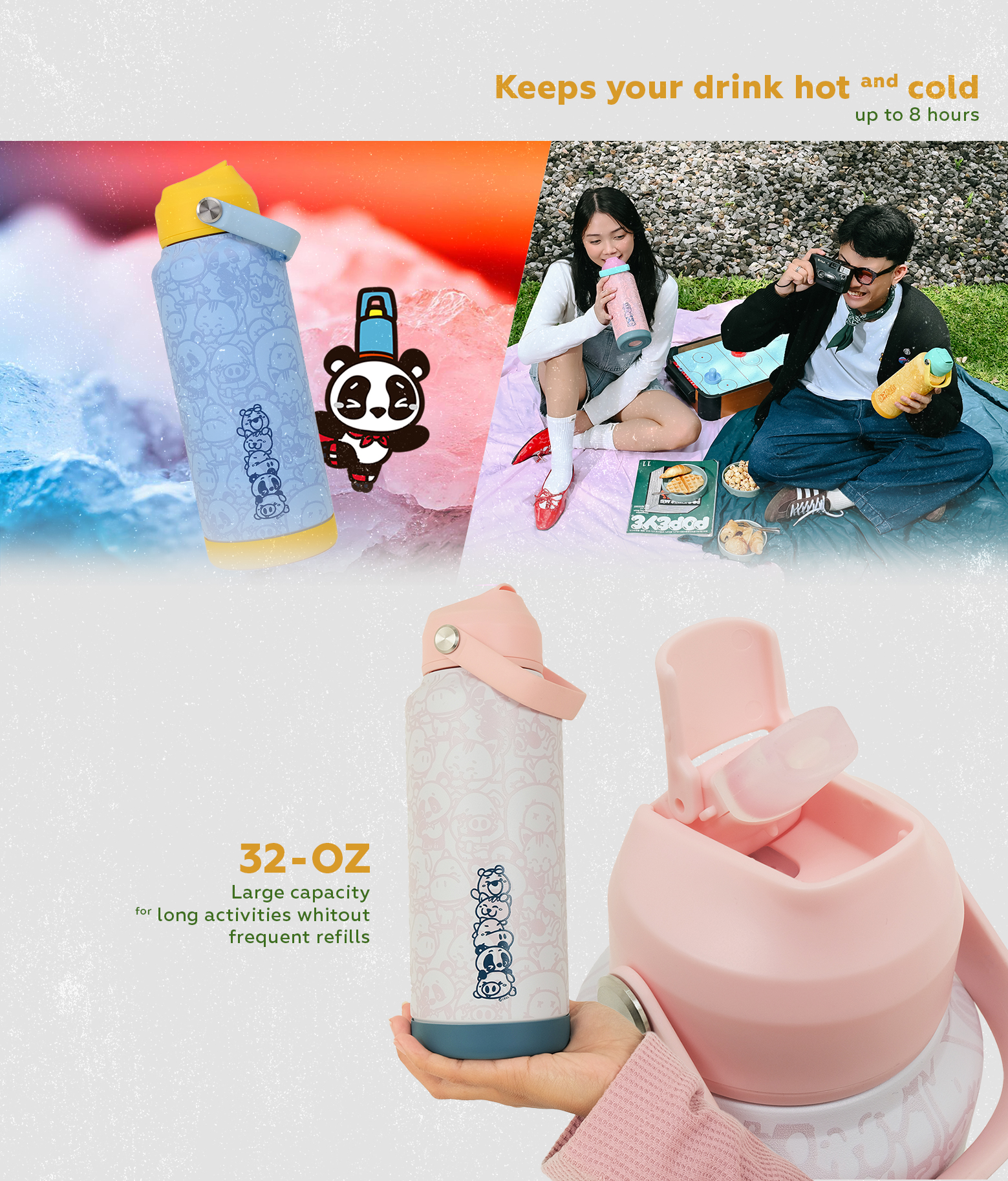 Jual CRSL Drinke Tumbler I Botol Tempat minum I Tumblr Travel Bottle ...