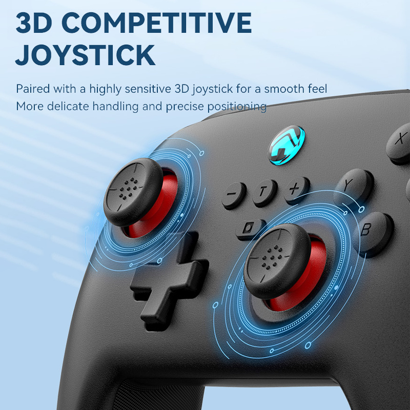 Jual RUNDY【COD】Wireless Game Controller LED For Switch Touch bar New ...