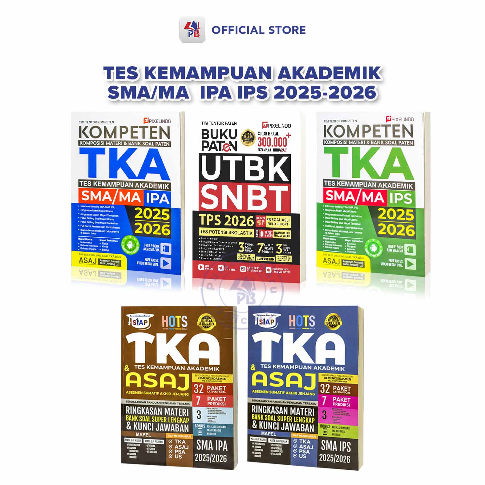 Jual Buku Paten SNBT 2026 / Buku Paten UTBK SNBT TPS 2026 Dan Kompeten ...