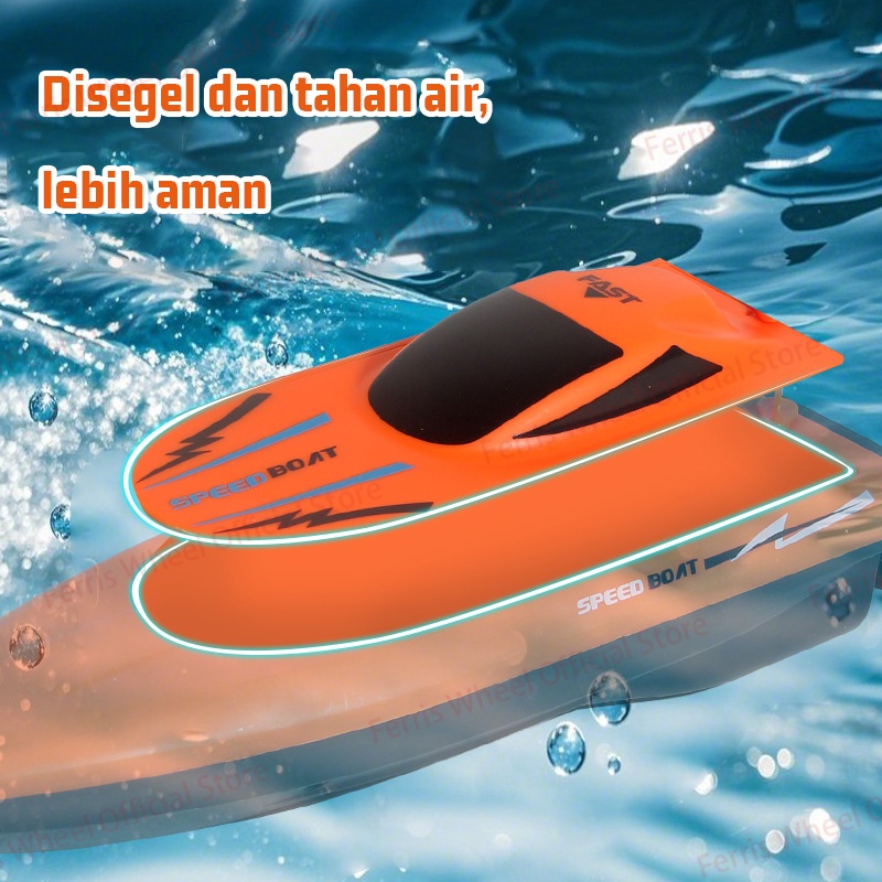 Jual Ferris Wheel 2.4ghz RC scull speedboat bertenaga motor ganda ...