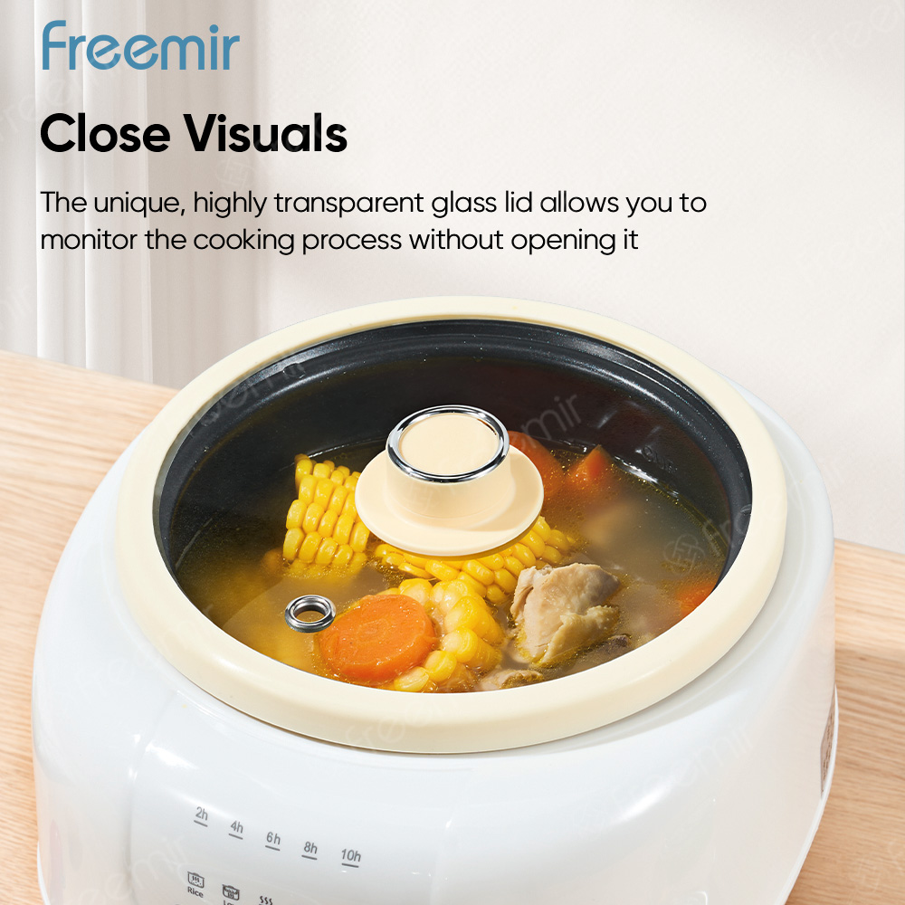 Jual Special freemir Slow Cooker Mini Rice Cooker Digital 1.2L ...
