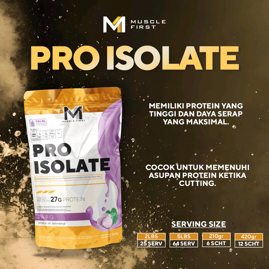 Jual MUSCLE FIRST Pro Isolate 5lbs/2267gr - Whey Protein Suplemen ...