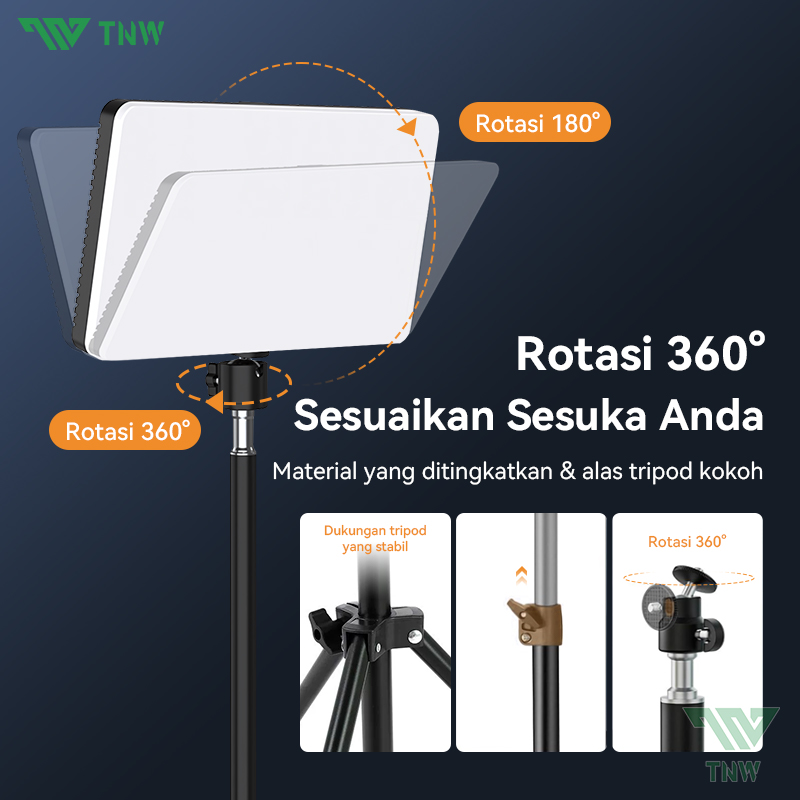 Jual TNW 11 Inch Lampu Foto Panel LED Video Light Sorot Lighting Studio ...