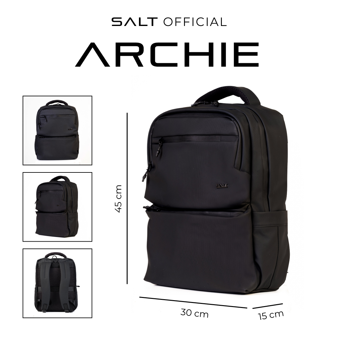 Jual SALT Archie Tas Ransel Laptop Pria Waterproof Backpack Anti Air ...