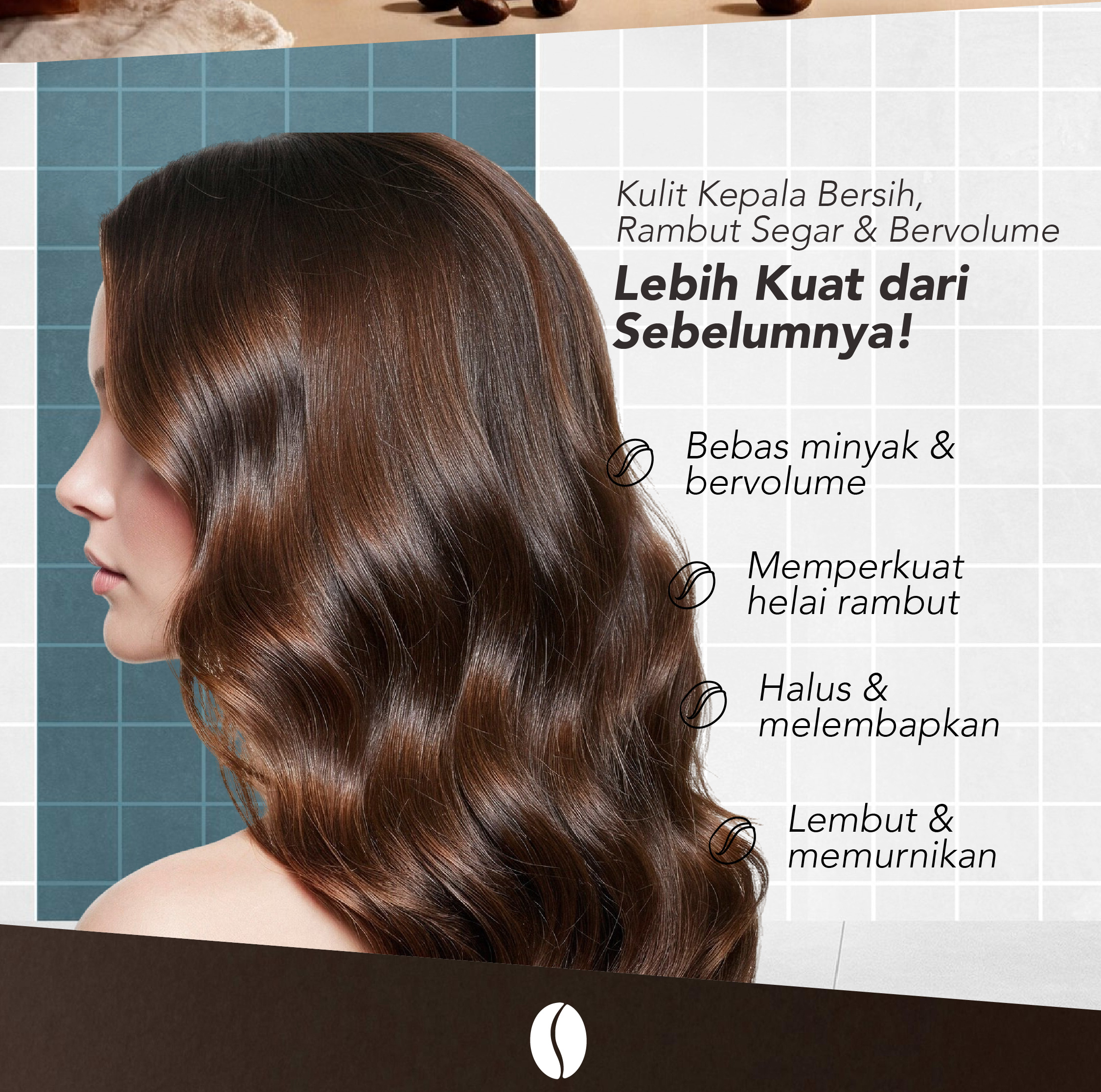 Jual GREENKOSY Oil Control Volumizing Shampoo - Mengontrol Minyak ...