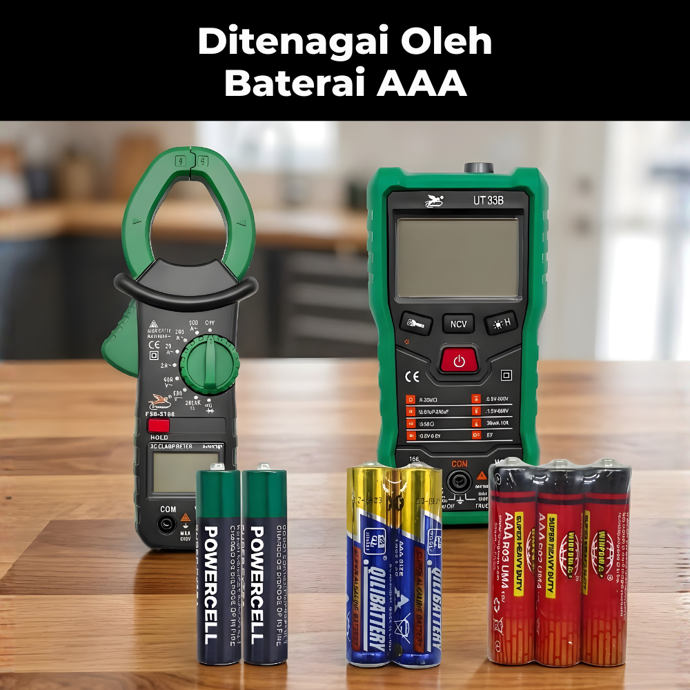 Jual FEIBAO Multimeter Digital AC/DC 1000V | Pengukur Arus Tegangan ...