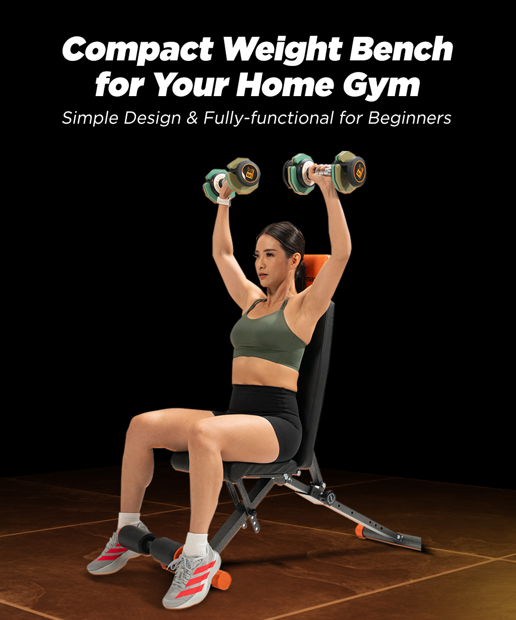 Jual BODIMAX BENCH CORE / Adjustable Workout Bench / Bangku Latihan ...