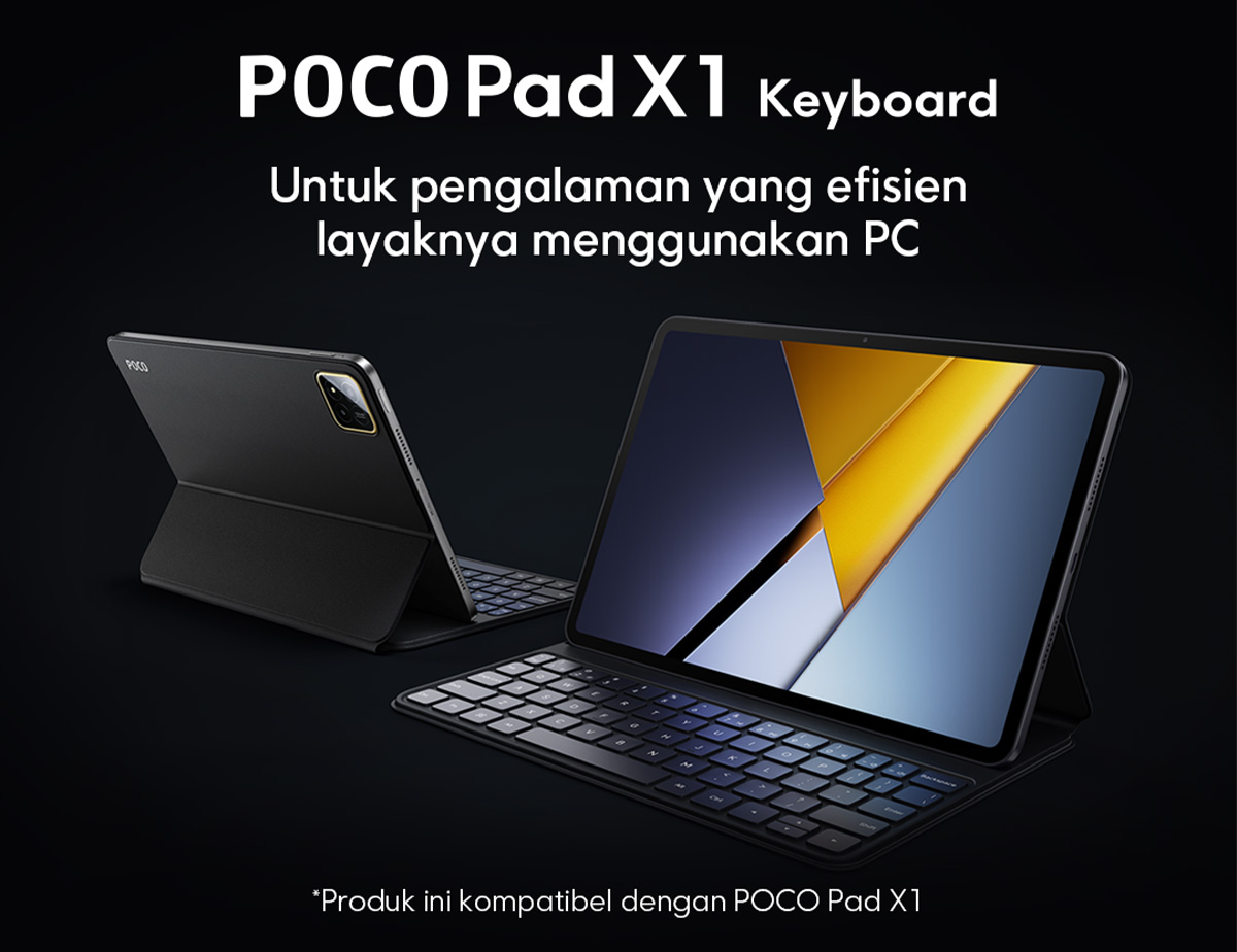 Jual POCO Pad X1 Keyboard | Desain 2-in-1 keyboard + pelindung ...