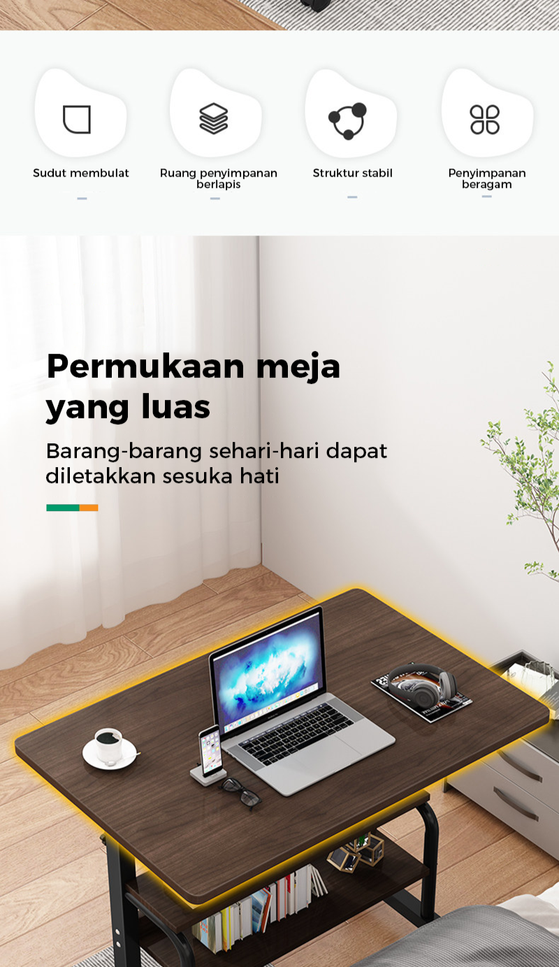 Jual E-TIFE Meja Kerja Adjustable/meja belajar portable dewasa/meja ...