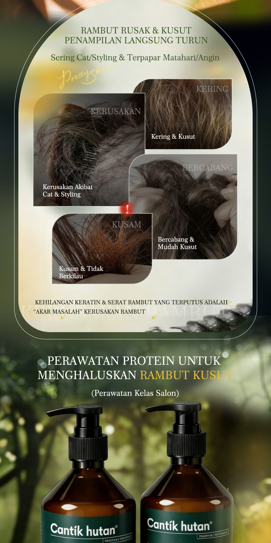 Jual Masker Pelurus Rambut Keratin Hair Treatment Pelurus Rambut ...