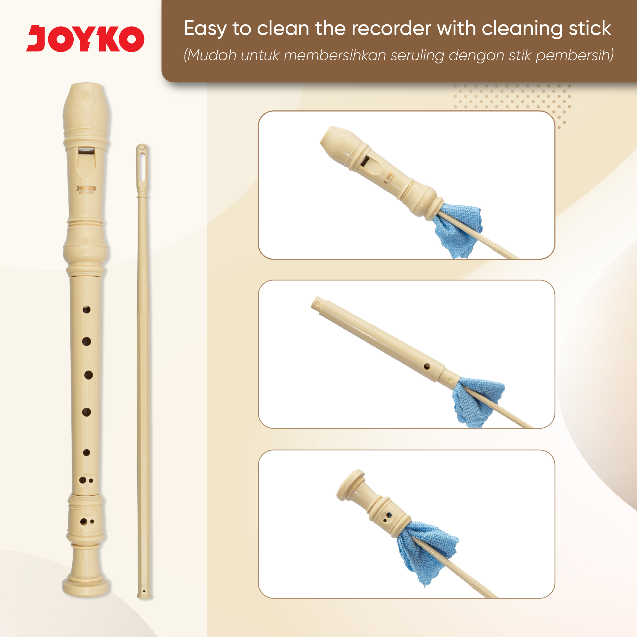 Jual JOYKO Recorder Seruling RCD-210 | Shopee Indonesia