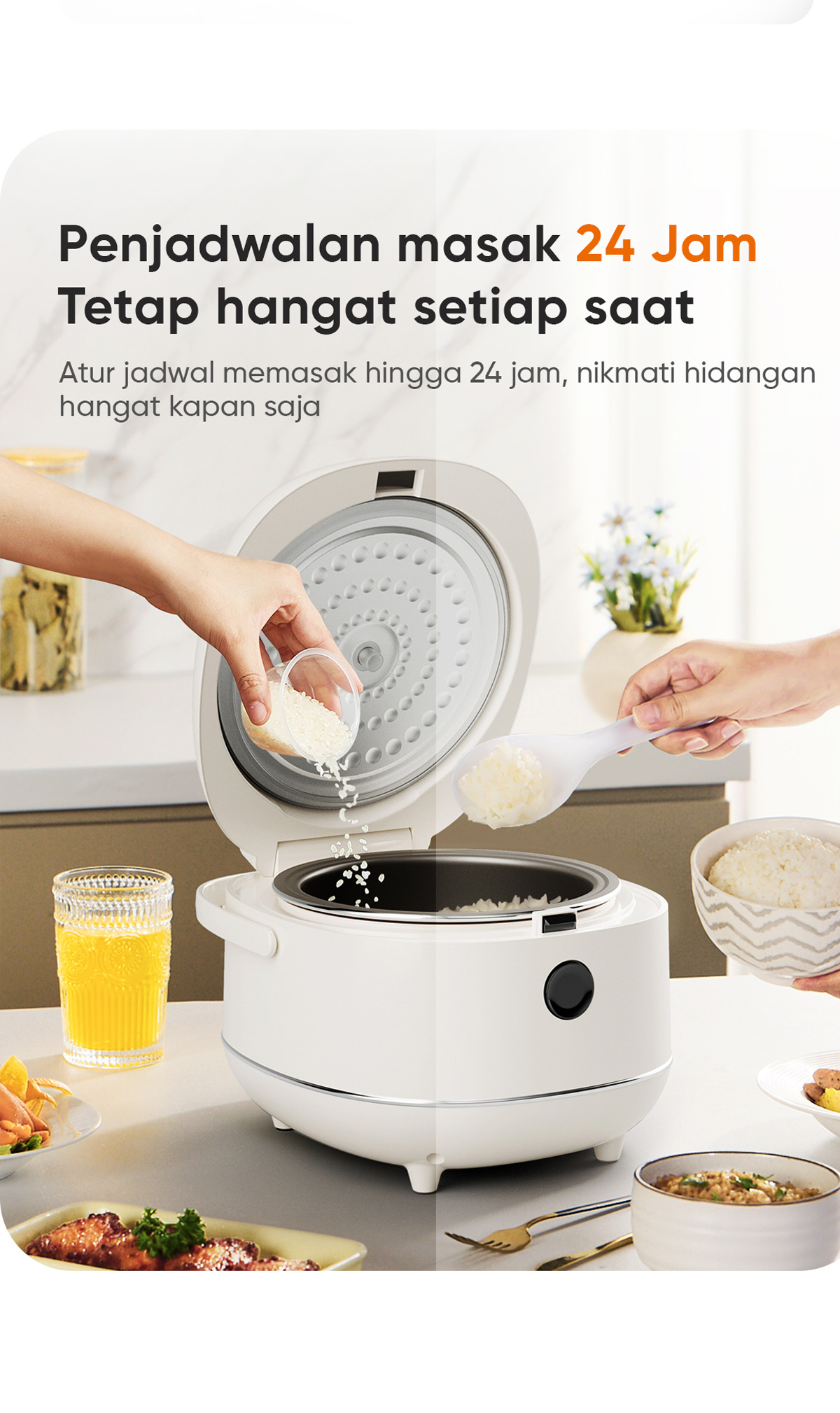 Jual Gaabor Rice Cooker 1.2L Magic Com Anti Lengket Low Watt 500W ...