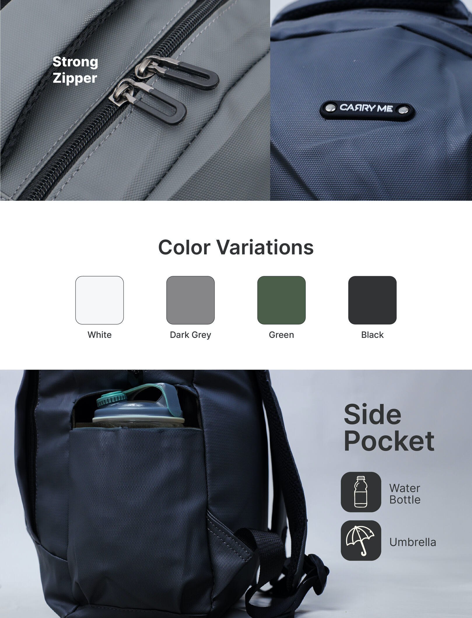 Jual CARRY ME - Pro Laptop Backpack / Ransel Wanita Pria | Shopee Indonesia