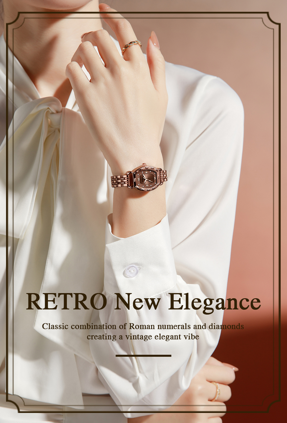 Jual Rebirth Jam Tangan Wanita Original Anti Air Korea Elegan Vintage ...