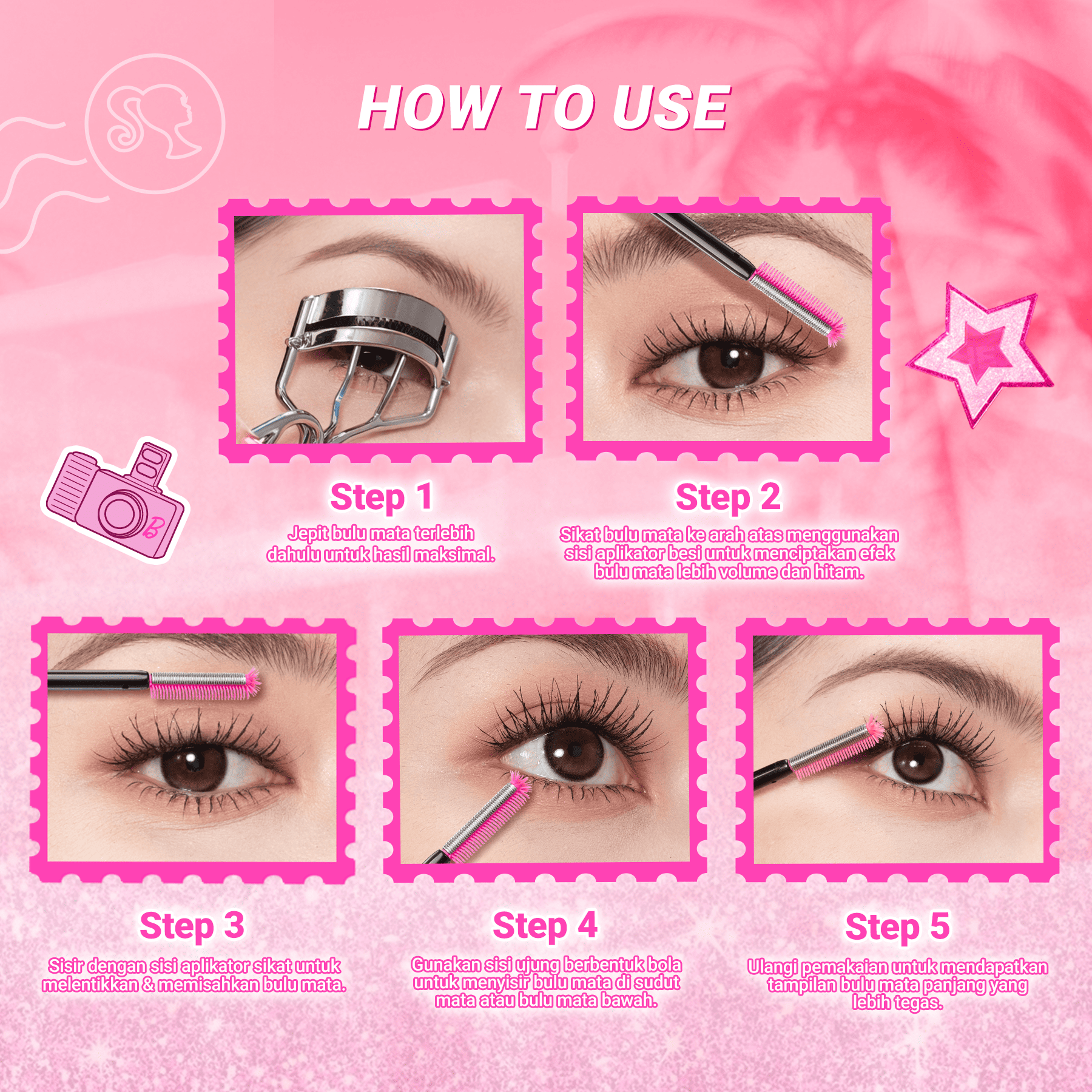 Jual [EXCLUSIVE] Barbie x DAZZLE ME Lock & Pop! 3D Curl-ing Iron ...